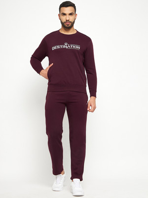 DUKE Solid Men Track Suit