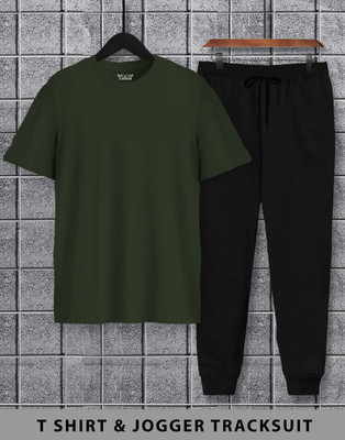 TRIPR Solid Men Track Suit