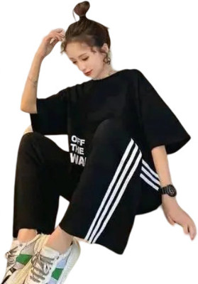 Lyla Fashion Solid Women Track Suit