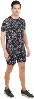 Flirty Printed Men Track Suit