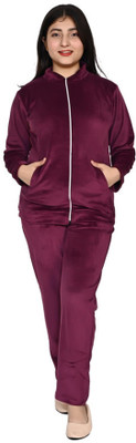 oriexfabb Solid Girls Track Suit