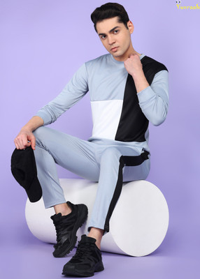 Lookberry Colorblock Men Track Suit