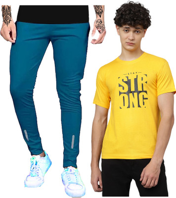 LOOKMARK Printed Men Track Suit