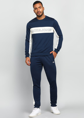 JACK & JONES Printed Men Track Suit