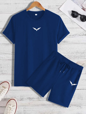 SilkGrid Solid Men Track Suit