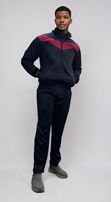 Sector Z Solid Men Track Suit