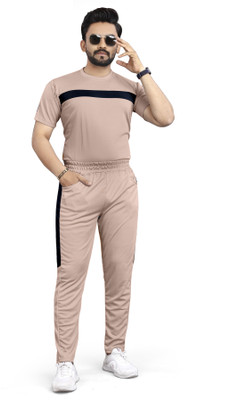 BALUDACLOTHS Solid Men Track Suit