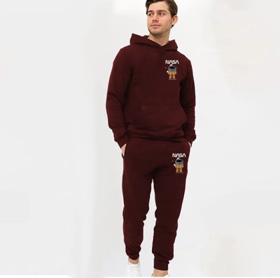 HouseOfCommon Printed Men Track Suit