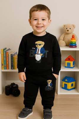 ASHRA TRENDING Baby Boys & Baby Girls Casual T-shirt Pyjama(Multicolor)