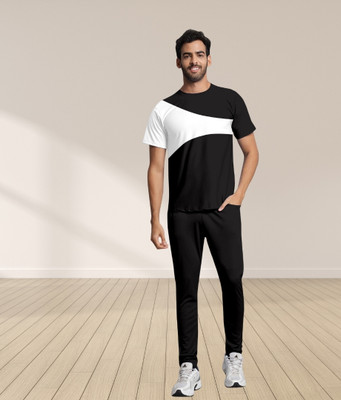 RABBY Colorblock Men Track Suit