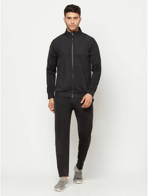 HouseOfCommon Solid Men Track Suit