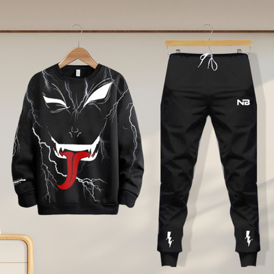 NB NICKY BOY Printed Men Track Suit