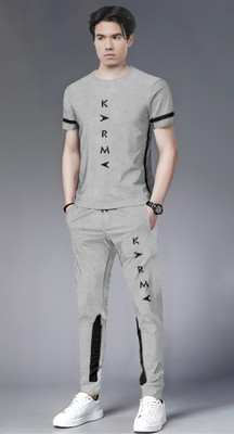 TRIPR Printed Men Track Suit