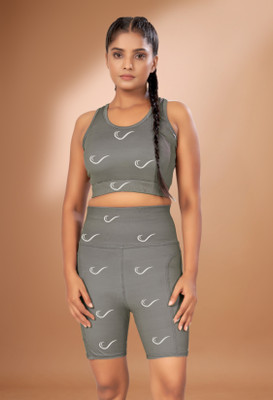 POOJARAN Printed Women Track Suit