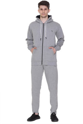Leebonee Solid Men Track Suit