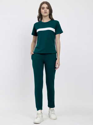 GBM TRENDZ Striped Women Track Suit