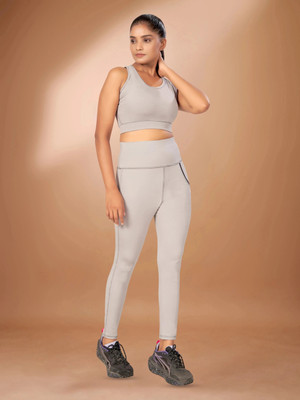 POOJARAN Solid Women Track Suit