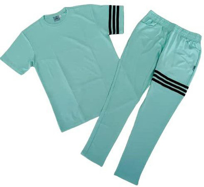 RABBY Solid Men Track Suit