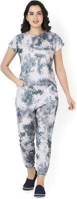 Manjumittal Printed Women Track Suit