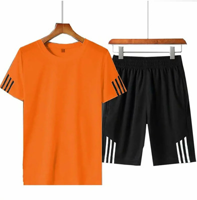 RMLKN Solid Men Track Suit
