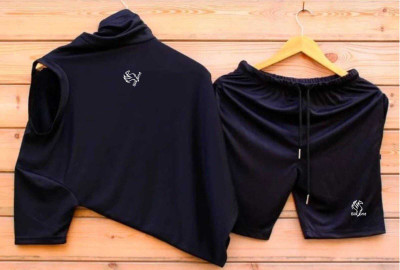 SilkGrid Solid Men Track Suit