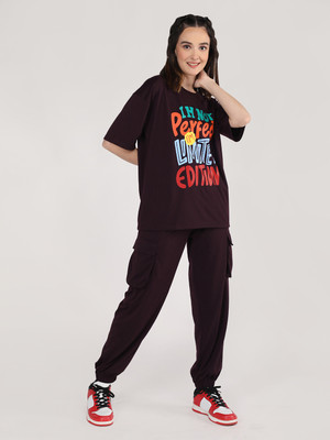 CHKOKKO Printed Men Track Suit