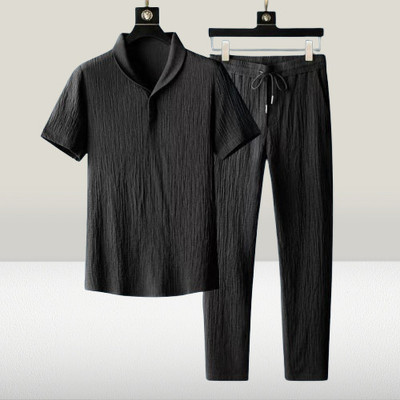 DEVU FASHION Self Design Men Track Suit