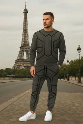 KELONBRO Printed Men Track Suit