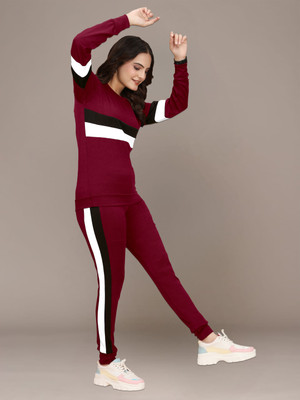 DTR FASHION Colorblock Women Track Suit