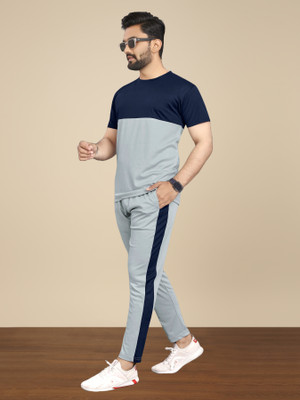 LINSOR FASHION Colorblock Men Track Suit