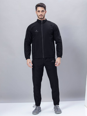 Sport Sun Solid Men Track Suit