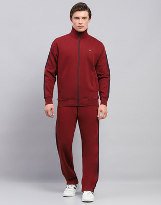 MONTE CARLO Solid Men Track Suit