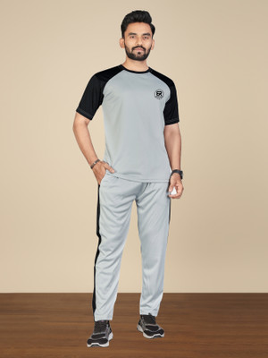 LINSOR FASHION Colorblock Men Track Suit