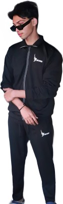 YOUR CHOICE FASHION HUB Solid Men Track Suit