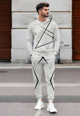 Trend Twist Printed Men Track Suit
