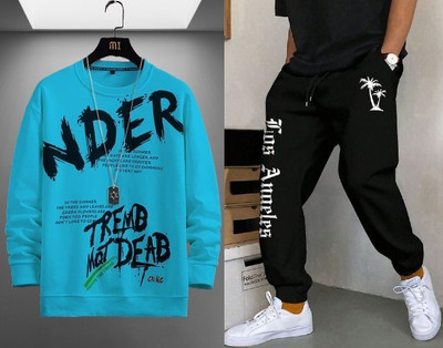 Yobdel Graphic Print Men Track Suit