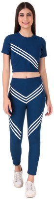 Zicada Striped Women Track Suit