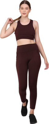 BLACKSHAMA Solid Women Track Suit