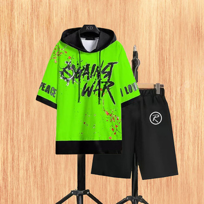 SM SHAYAM CREATION Printed Men Track Suit