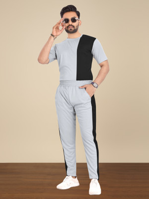 LINSOR FASHION Colorblock Men Track Suit