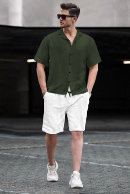 TRIPR Shirt Regular Shorts Co-ords Set