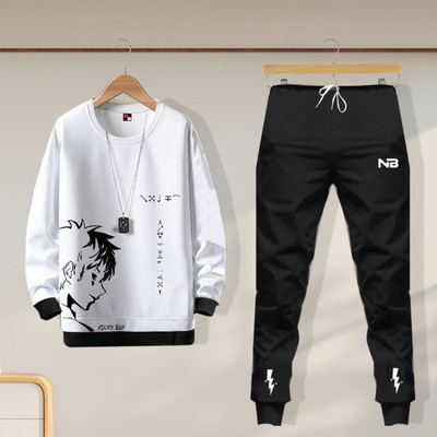 NB NICKY BOY Printed Men Track Suit