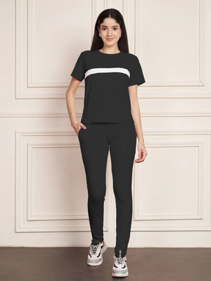 HouseOfCommon Self Design Women Track Suit