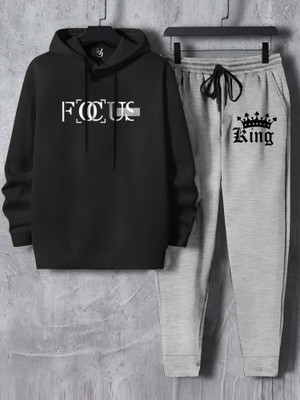 VCANEE Printed Men Track Suit