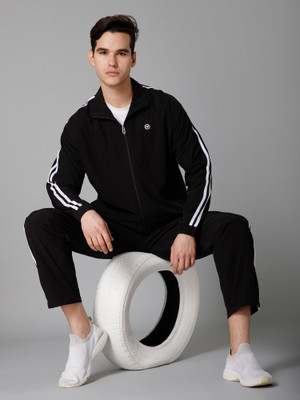 Turnfit Solid Men Track Suit