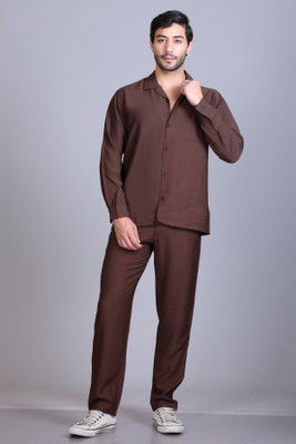 ANTILOOP Solid Men Track Suit
