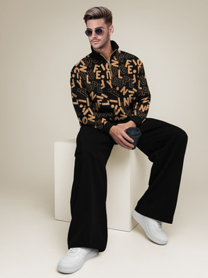 TRIPR Printed Men Track Suit