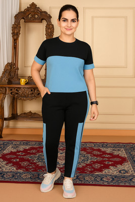 LINSOR FASHION Striped Women Track Suit