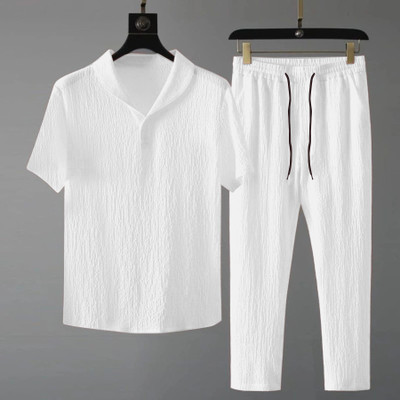 GC FAB Solid Men Track Suit