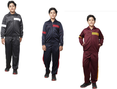 IndiWeaves Colorblock Boys Track Suit